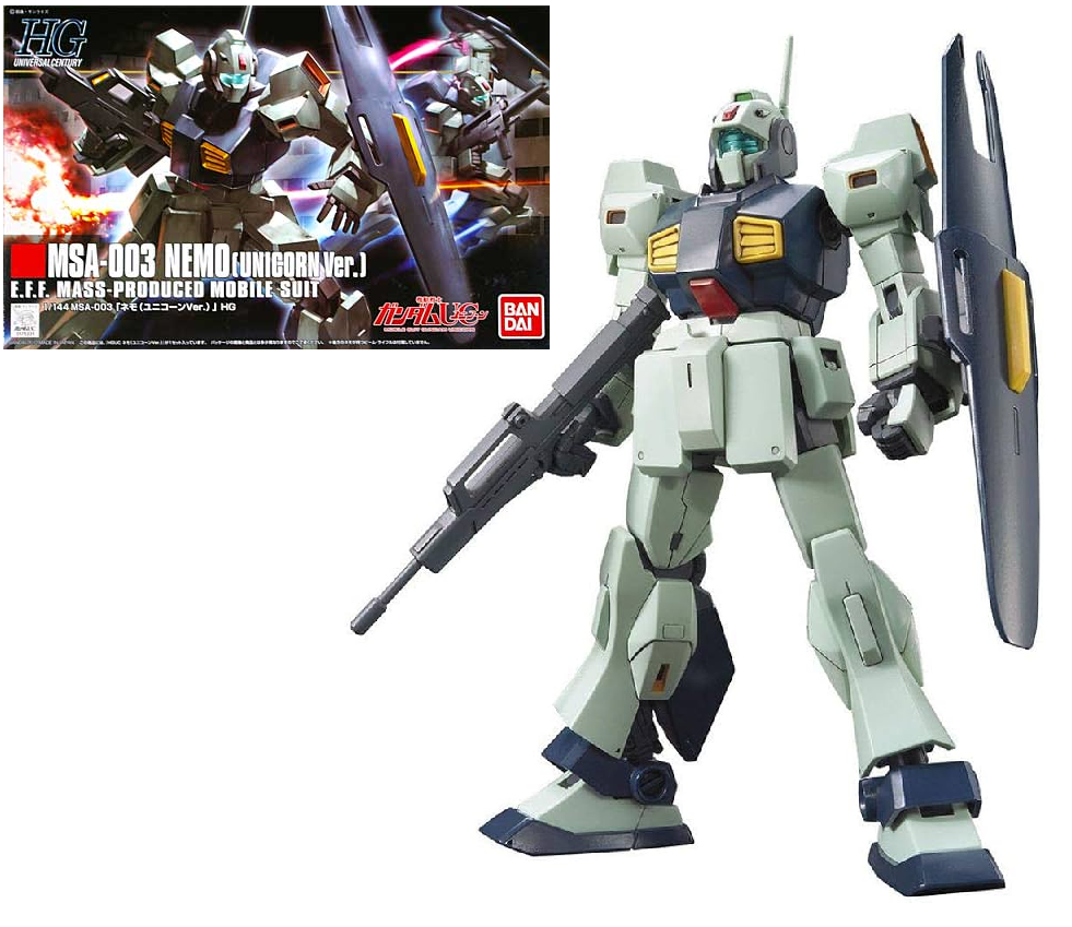 GUNDAM - 1/144 HGUC NEMO ( Unicorn Vers. ) - Model Kit