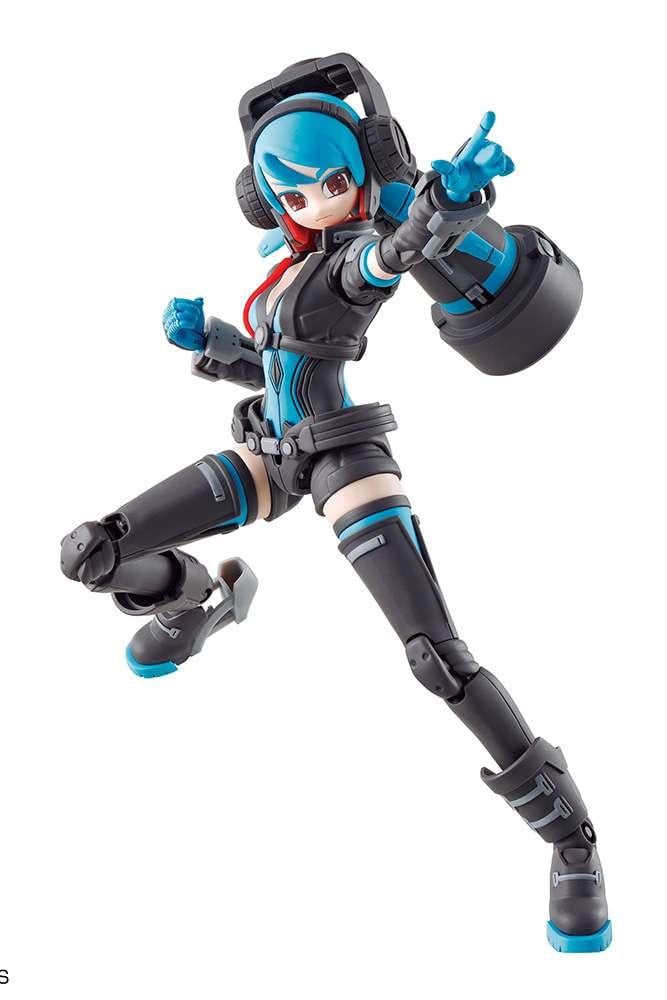 GIRL GUN LADY - Lady Commander Alice - Model Kit