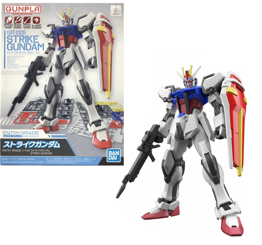GUNDAM - Entry Grade 1/144 Strike Gundam - Model Kit