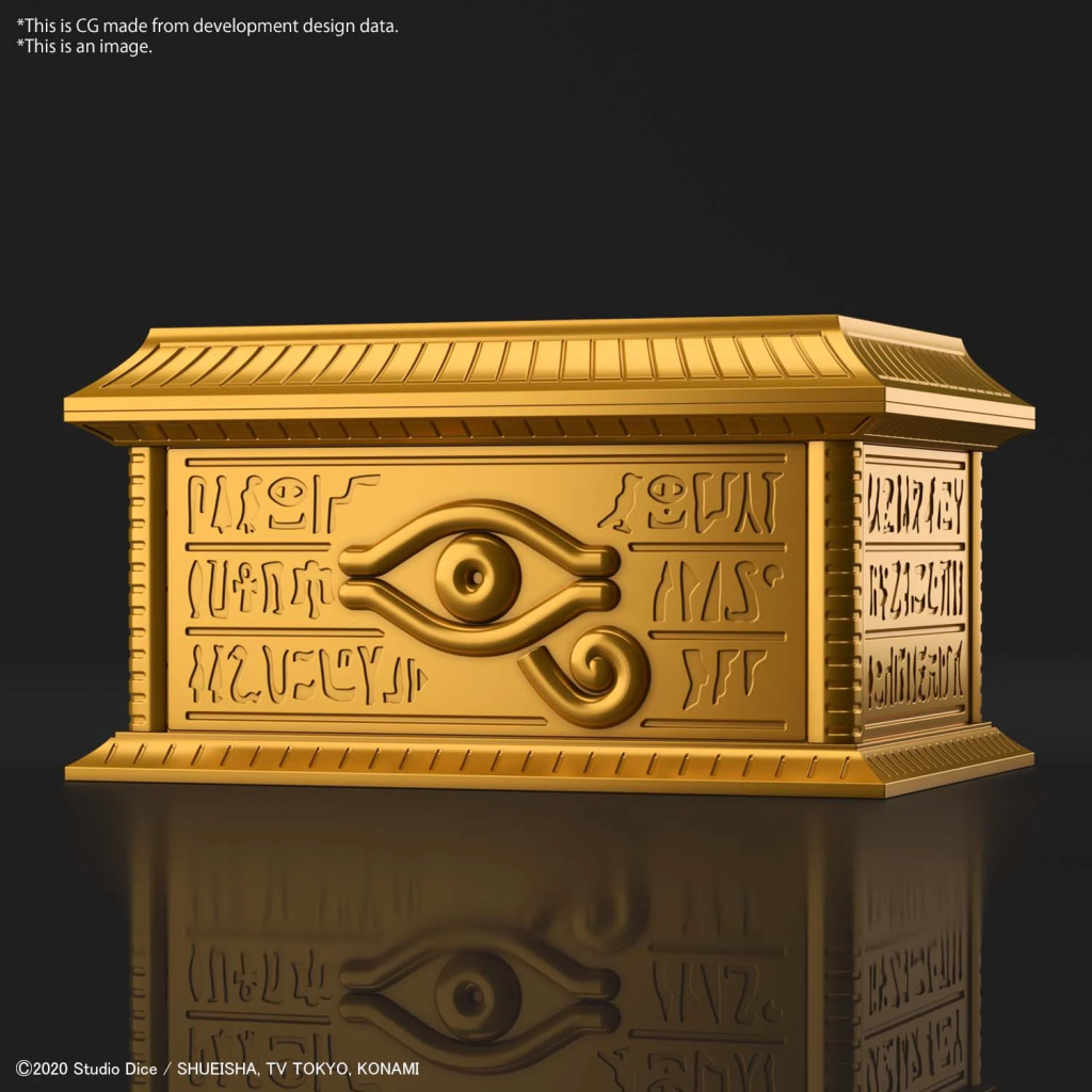 YU-GI-OH! - Gold Sarcophagus for Millennium Puzzle - Model Kit