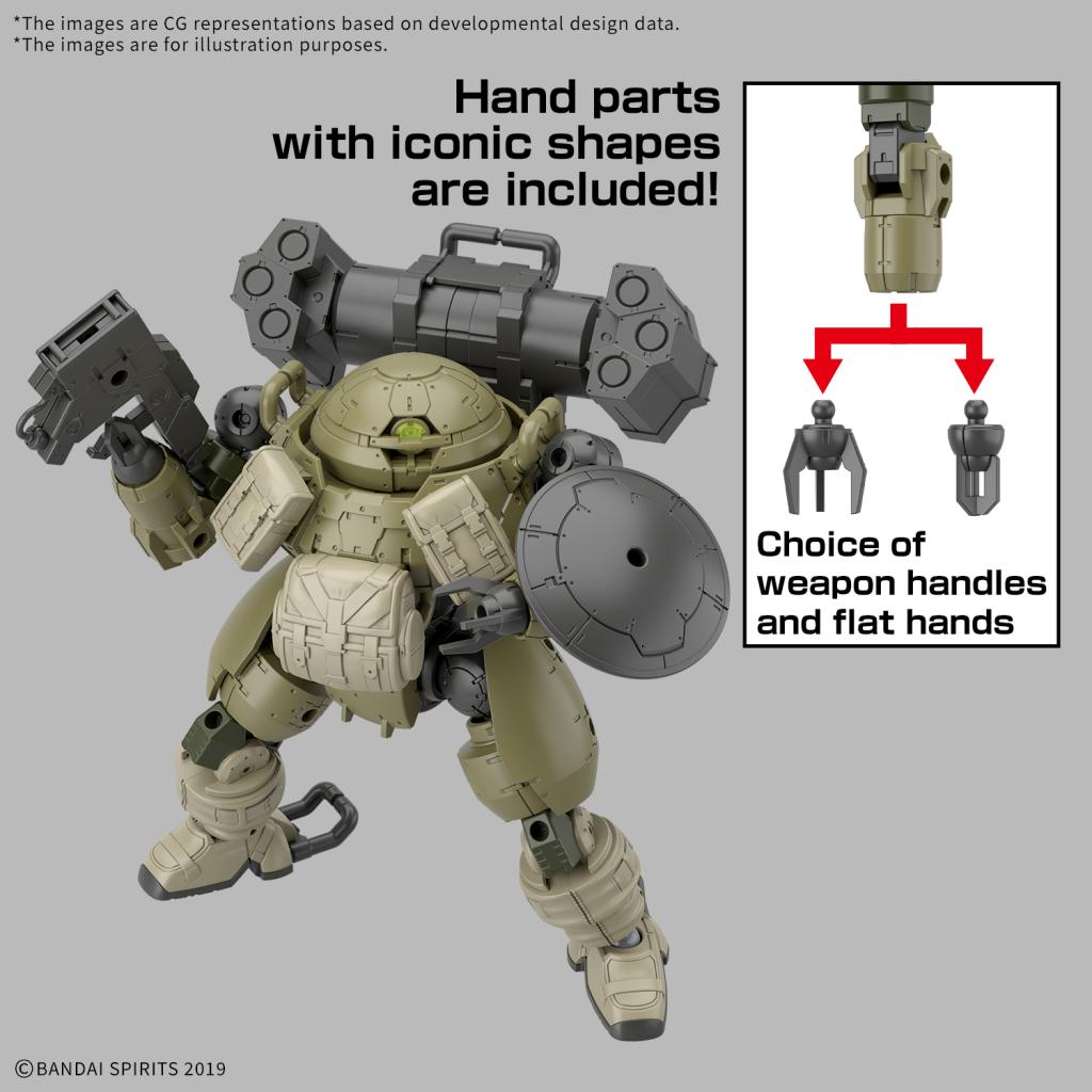 30MM - 1/144 bEXM-6 Roundnova I - Model Kit