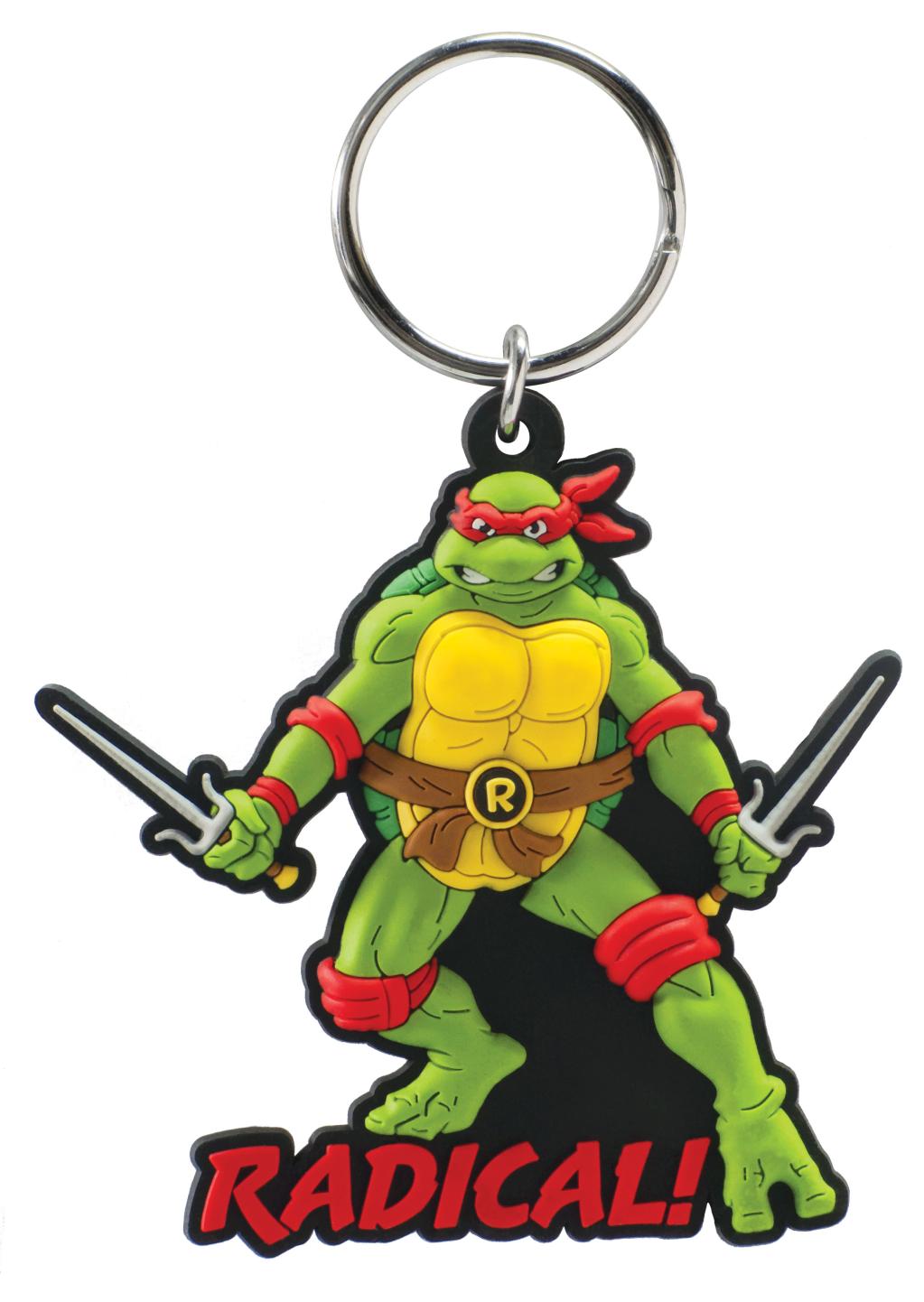 [PREORDER] TEENAGE MUTANT NINJA TURTLES - Raphael - Soft Touch Keychain