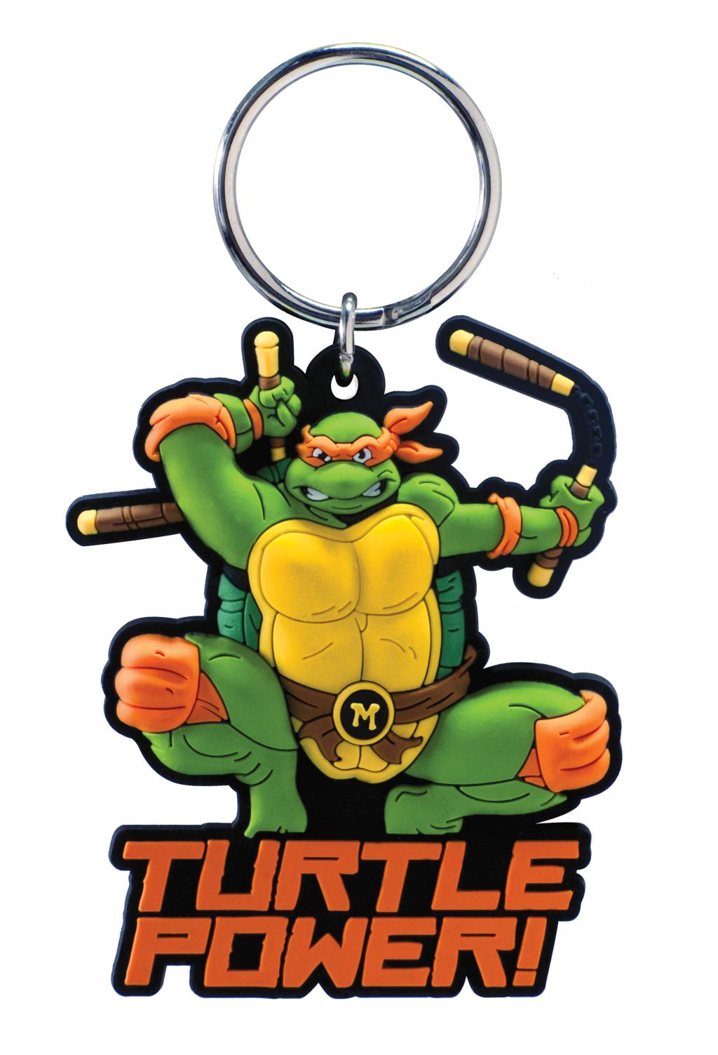 [PREORDER] TEENAGE MUTANT NINJA TURTLES - Michelangelo - Soft Touch Keychain