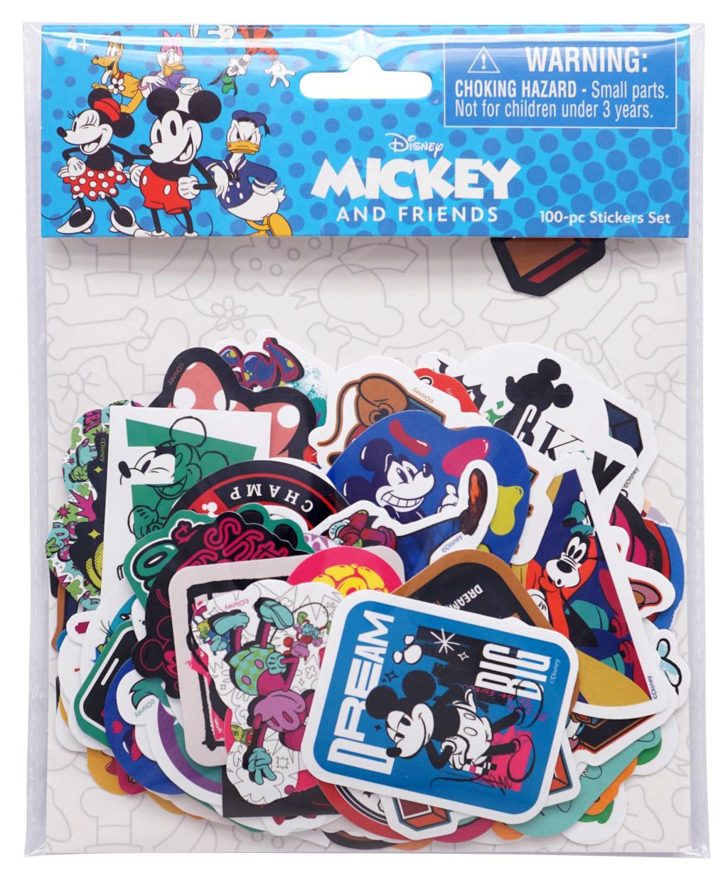 MICKEY & FRIENDS - 100 stickers set (Display of 20)