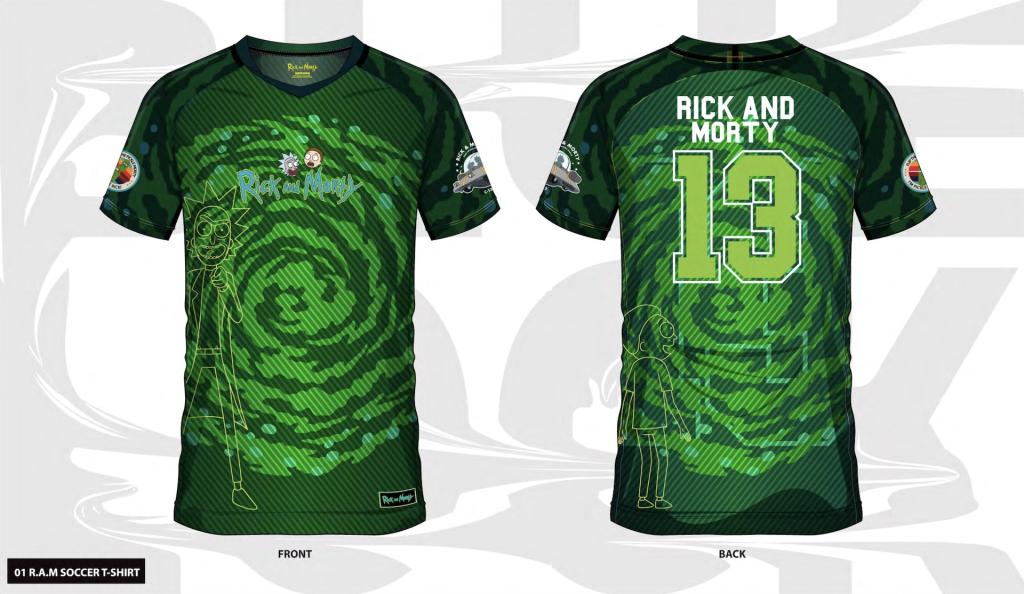 [PREORDER] RICK & MORTY - Rick & Morty 13 - Soccer Jersey Men (M)