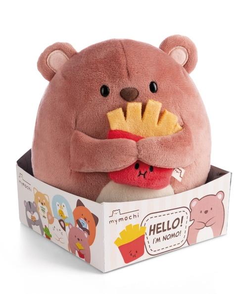 SUPER MOCHIE - Bear Nomo with French fries - Plush 16cm