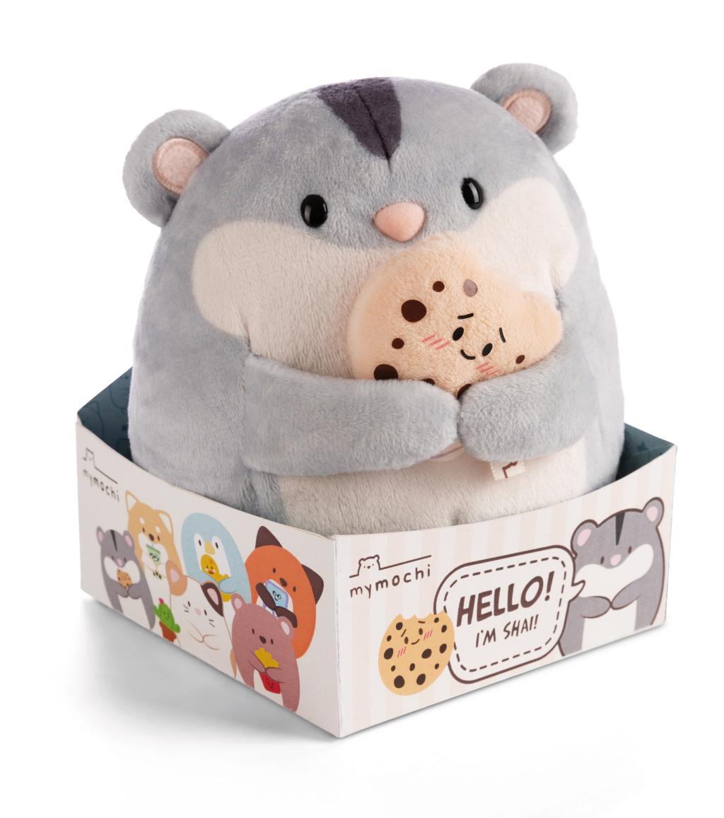 SUPER MOCHIE - Hamster Shai with Cookie - Plush 16cm