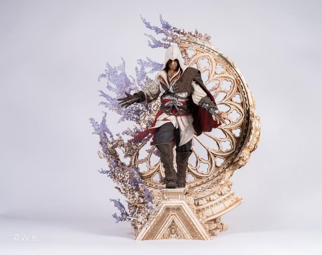 ASSASSIN'S CREED - Ezio Animus - Statue PureArts '70x44.5x81cm'