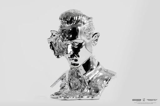 TERMINATOR - T-1000 Liqu. Metal Mask - Statue PureArts '29x36x44cm'
