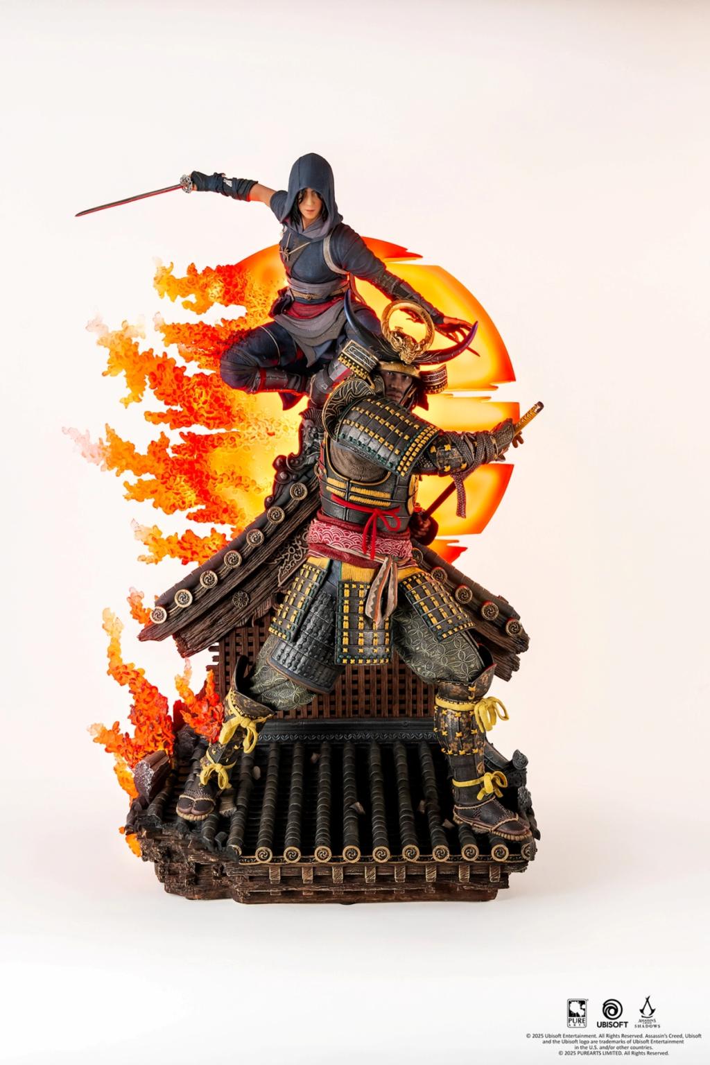 ASSASSIN'S CREED SHADOWS - Naoe & Yasuke - Statue Animus 1/4 79cm