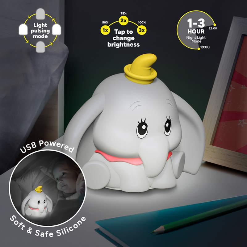 DUMBO - Silicone Light Rechargeable 5,9inch