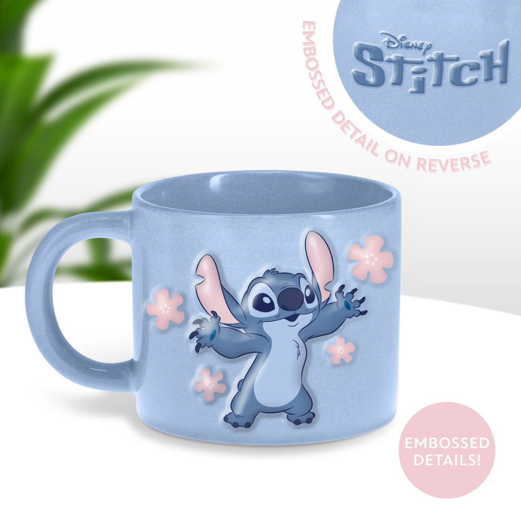 STITCH - Embossed Mug 13oz