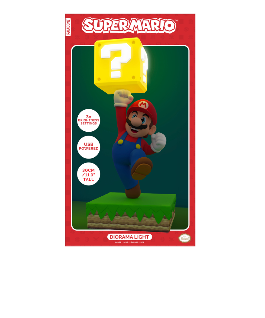 SUPER MARIO - Lamp Diorama 13,78inch