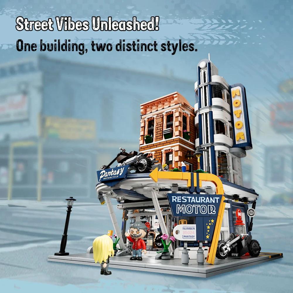 [PREORDER] PANTASY - Motorcycle Restaurant - Building block