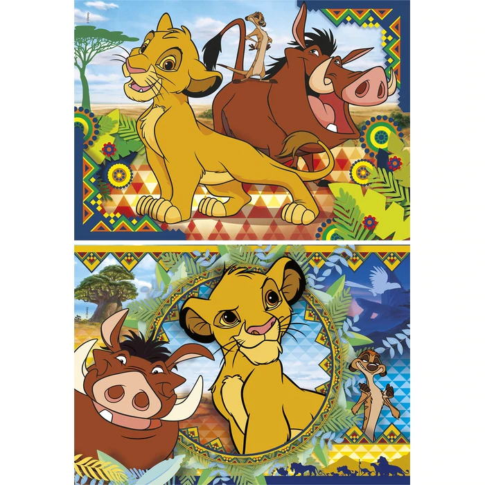 DISNEY - The Lion King - 2 Puzzle 60P
