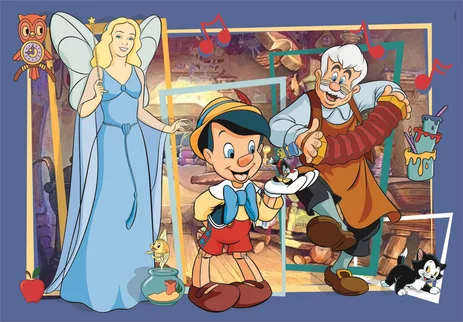 DISNEY - Pinocchio - Puzzle Super 104P