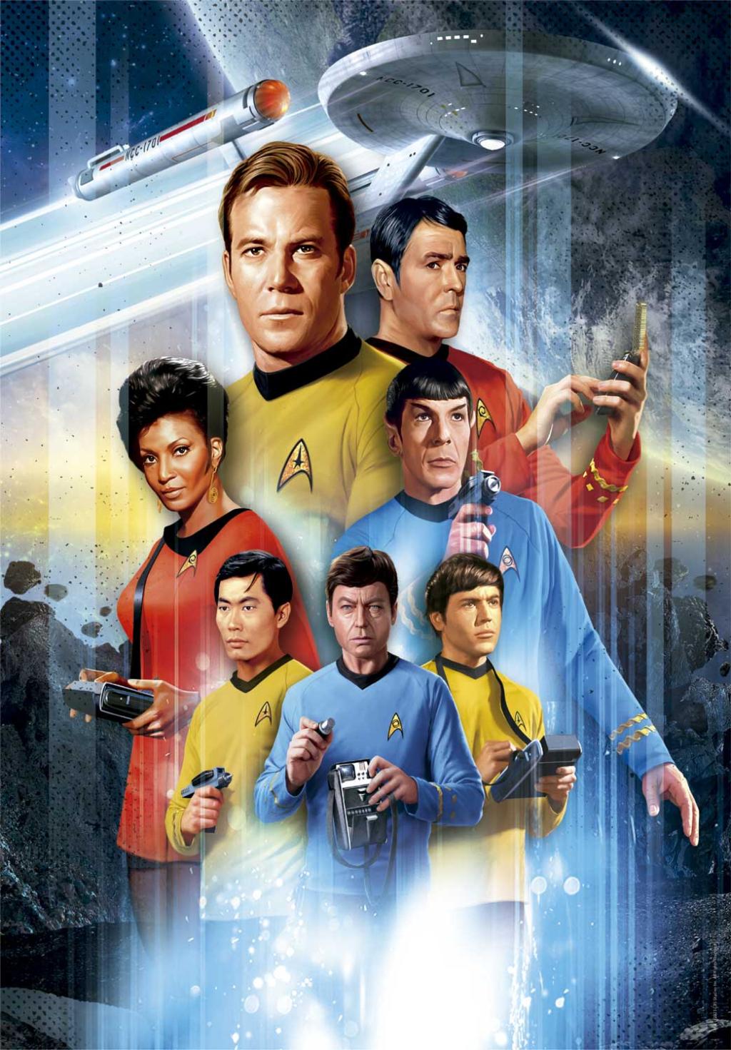 STAR TREK - Crew - Puzzle 500P