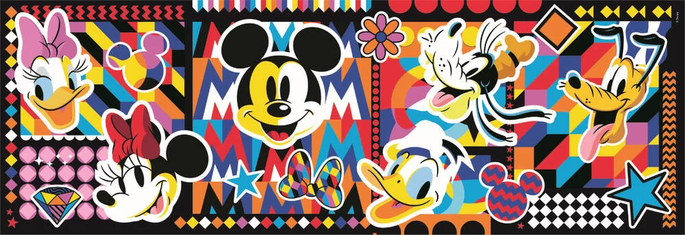 DISNEY - Mickey & Friends - Panorama Puzzle 1000P