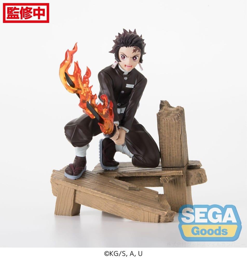DEMON SLAYER - Tanjiro Kamado - Statue Xross Link Anime 12cm