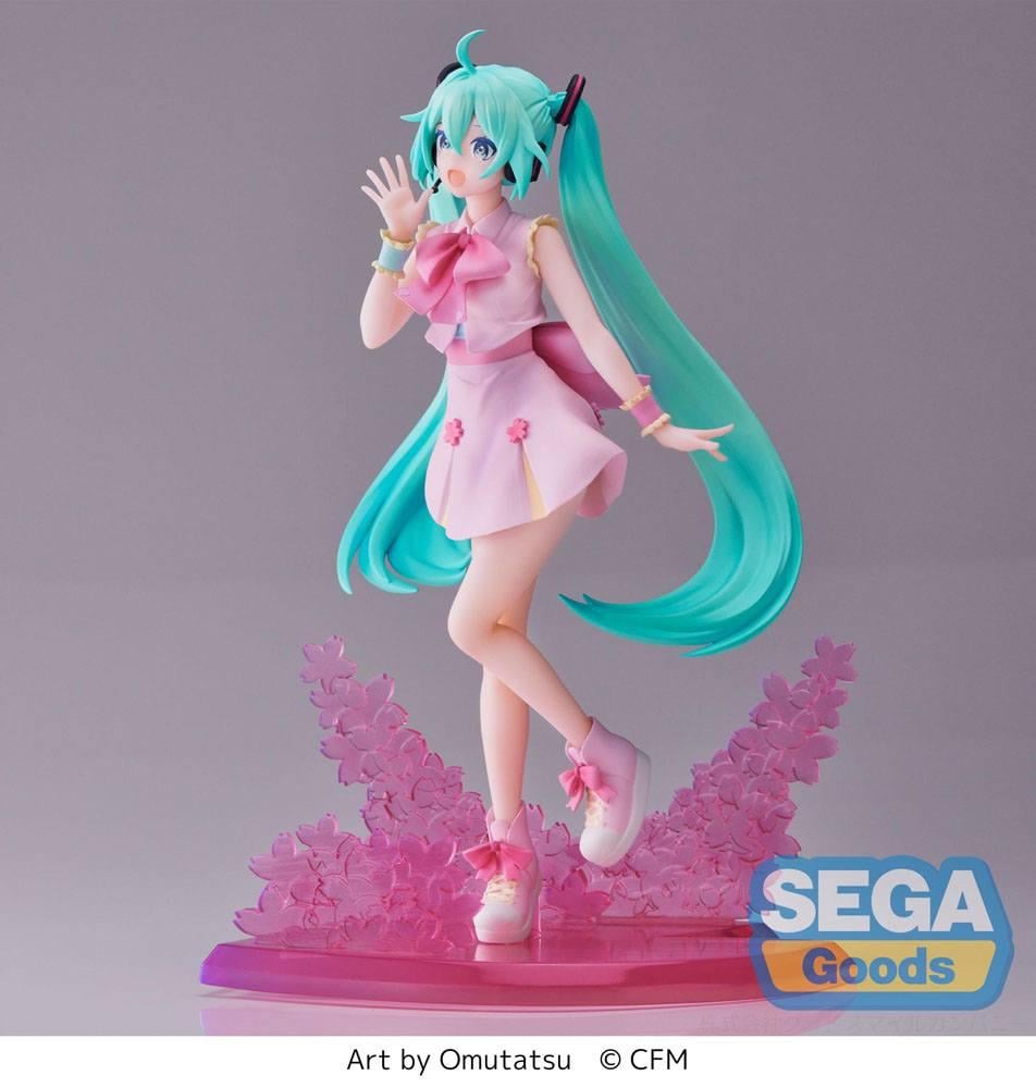 HATSUNE MIKU - Sakura Miku "Omutatsu Vers." - Statue Luminasta 21cm