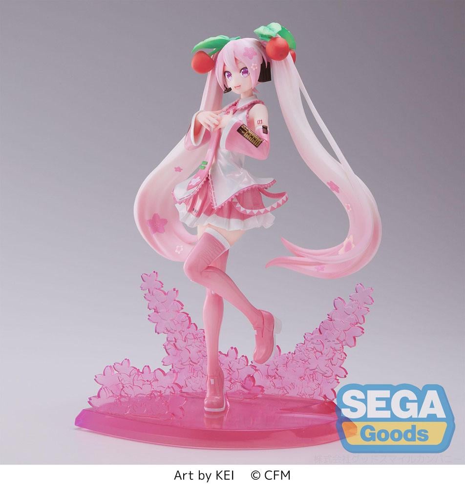 HATSUNE MIKU - Sakura Miku 2023 - Statue Luminasta 21cm