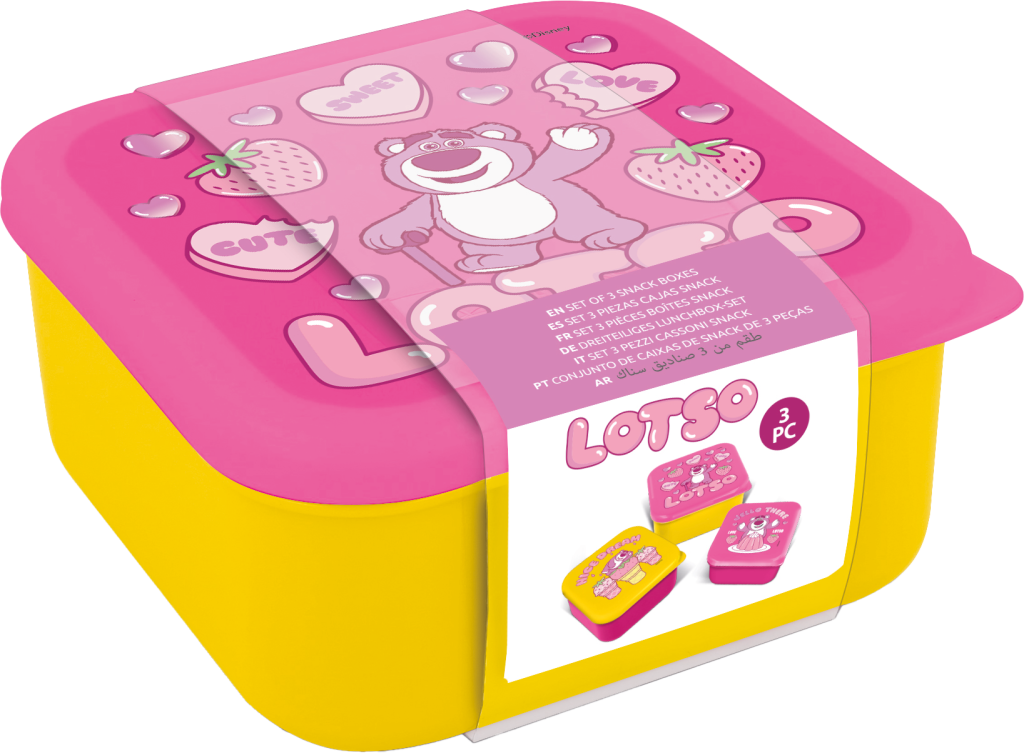TOY STORY - Lotso - Snack Boxes - 3 pcs