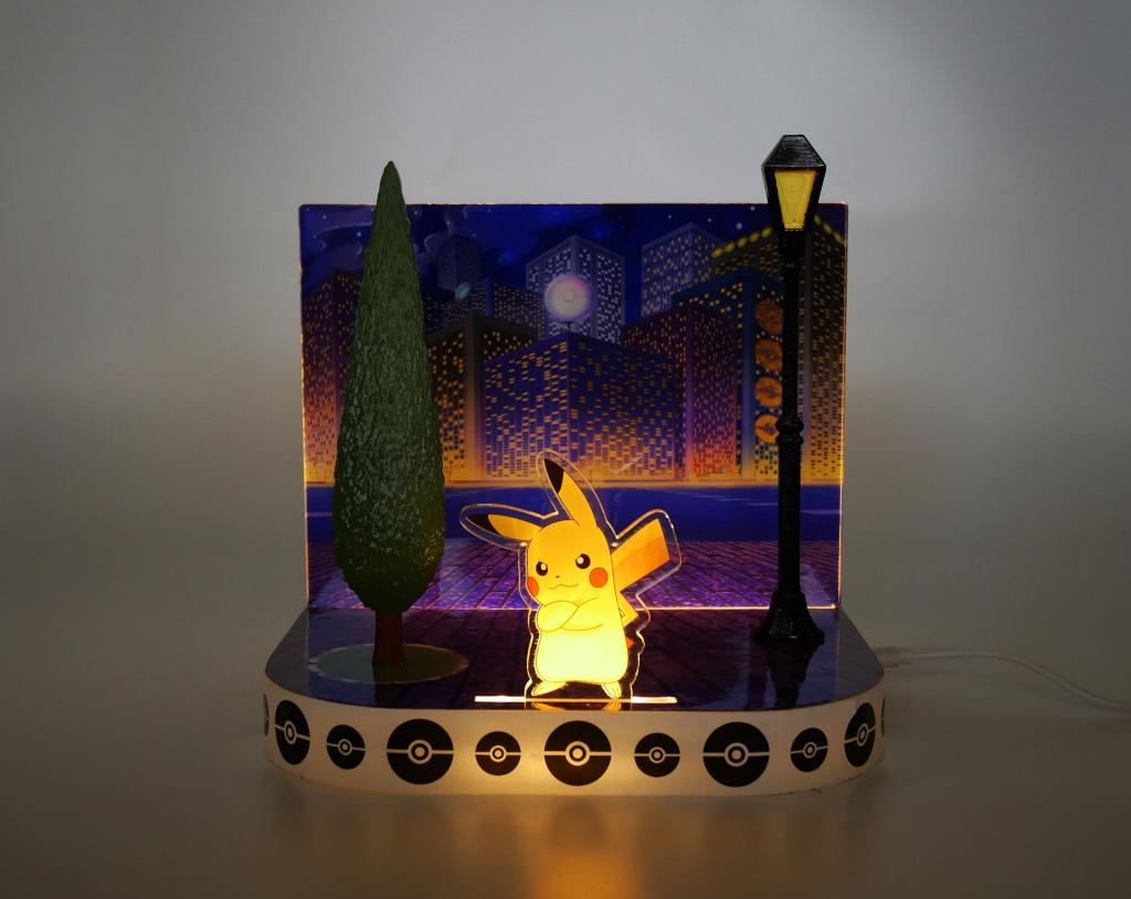 POKEMON - Pikachu - LED Light-Up Diaporama