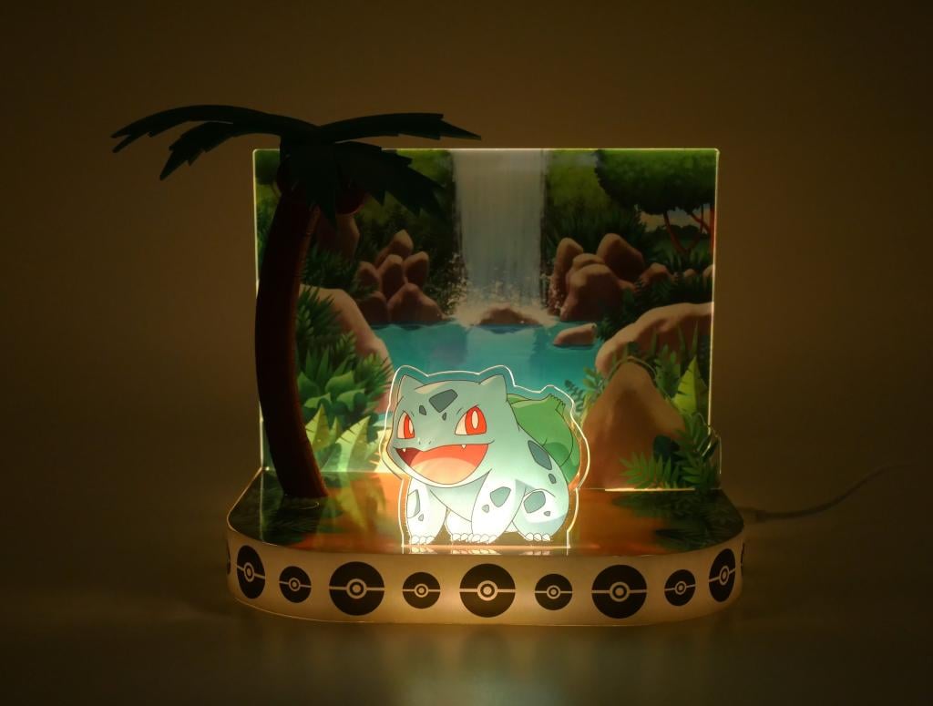 POKEMON - Bulbasaure - LED Light-Up Diaporama