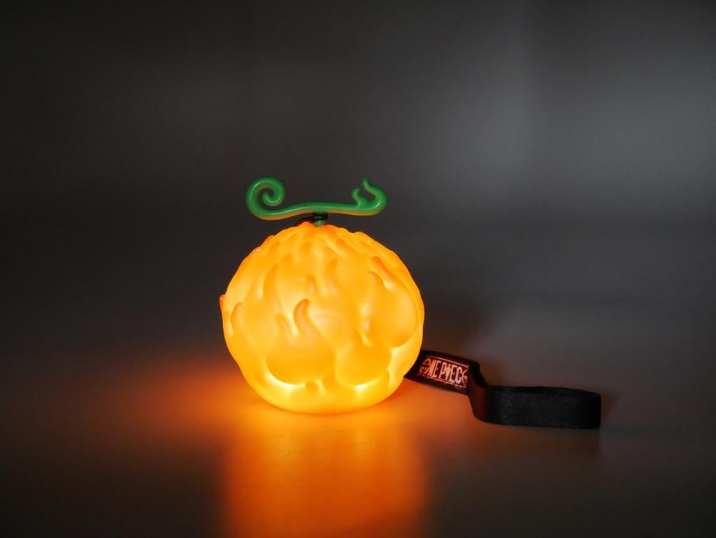 [PREORDER] ONE PIECE - Flam Fruit - LED Lamp  - 8 cm