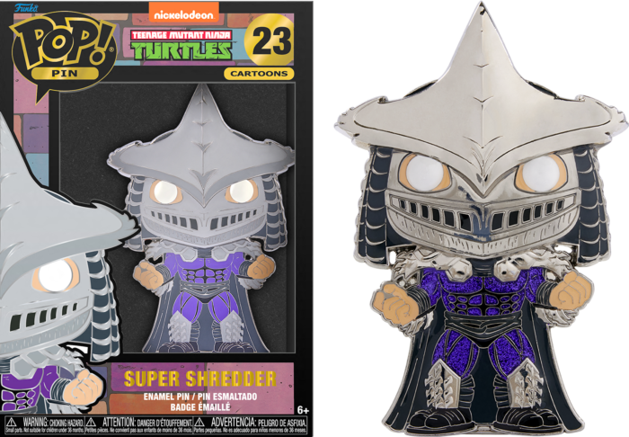 TMNT - Pop Large Enamel Pin N° 23 - Super Shredder - Chase Group