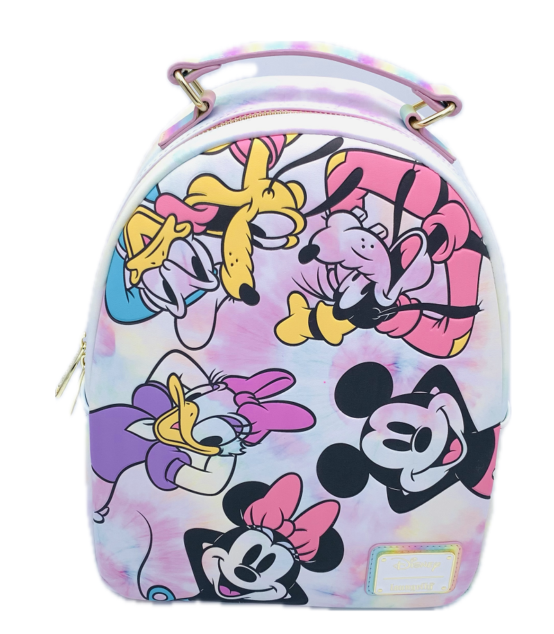 DISNEY - Mickey Friends Tiedye - Mini Backpack Loungefly