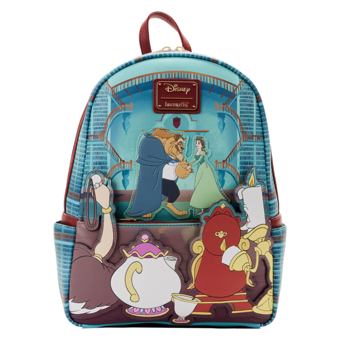 DISNEY - Beauty and the Beast "Library" - Mini Backpack Loungefly