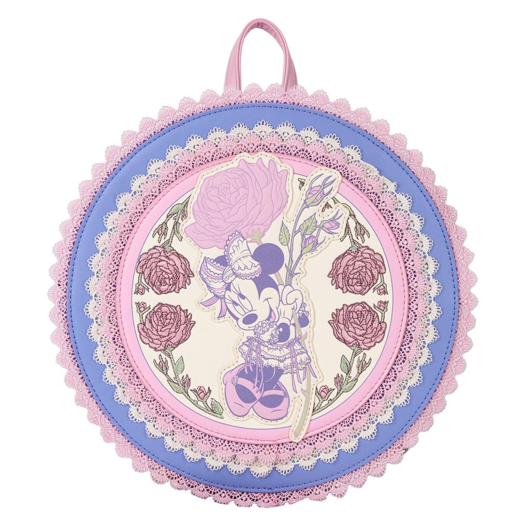DISNEY - Minnie "Floral and Lace" - Mini Backpack LoungeFly