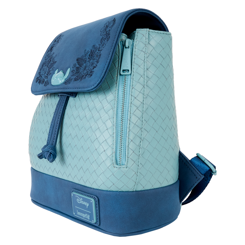 DISNEY - Stitch "Embroidered" - Mini Backpack LoungeFly