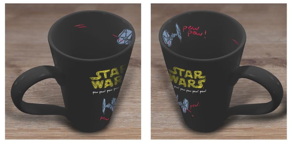 STAR WARS - Pew Pew - Latte Mug 16,5oz