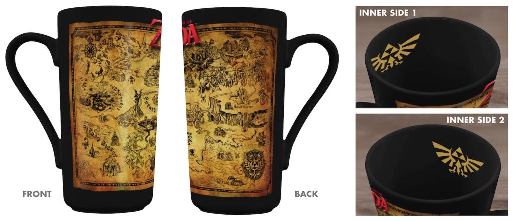 [PREORDER] ZELDA - Map - Latte Mug 16,5oz