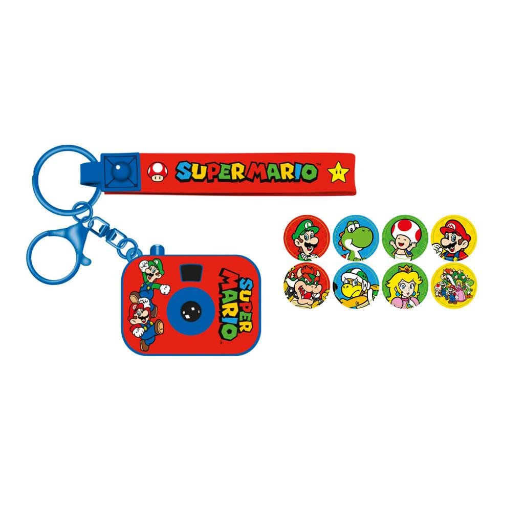 [PREORDER] SUPER MARIO & Friends - Projector Keychain with 8 pictures