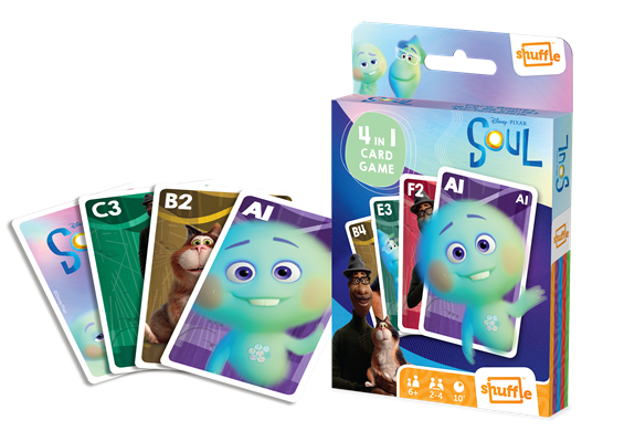DISNEY SOUL - Playing Cards 4 in 1