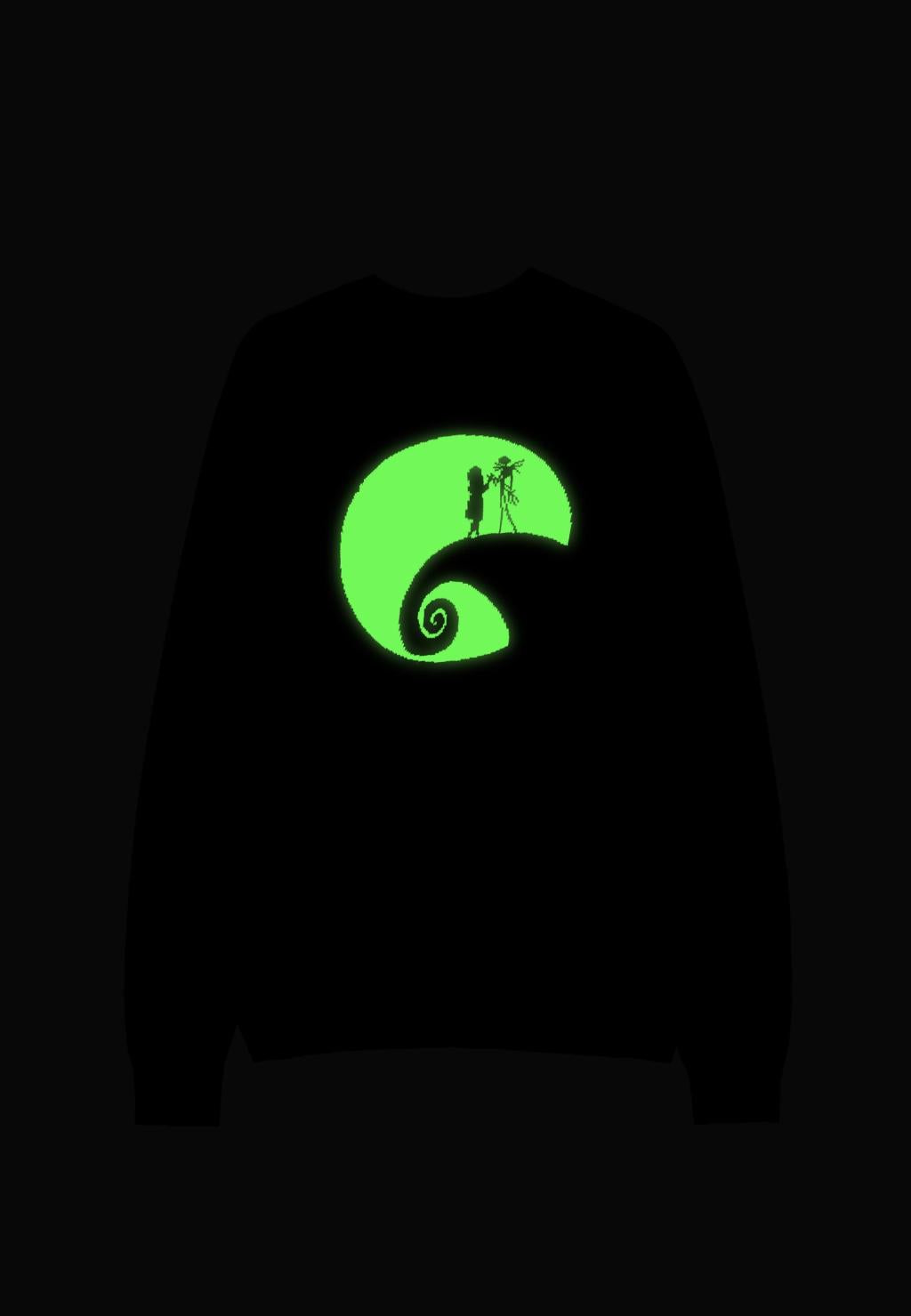 NIGHTMARE BEFOR XMAS - Christmas Jumper 'Glow in the Dark' (2XL)