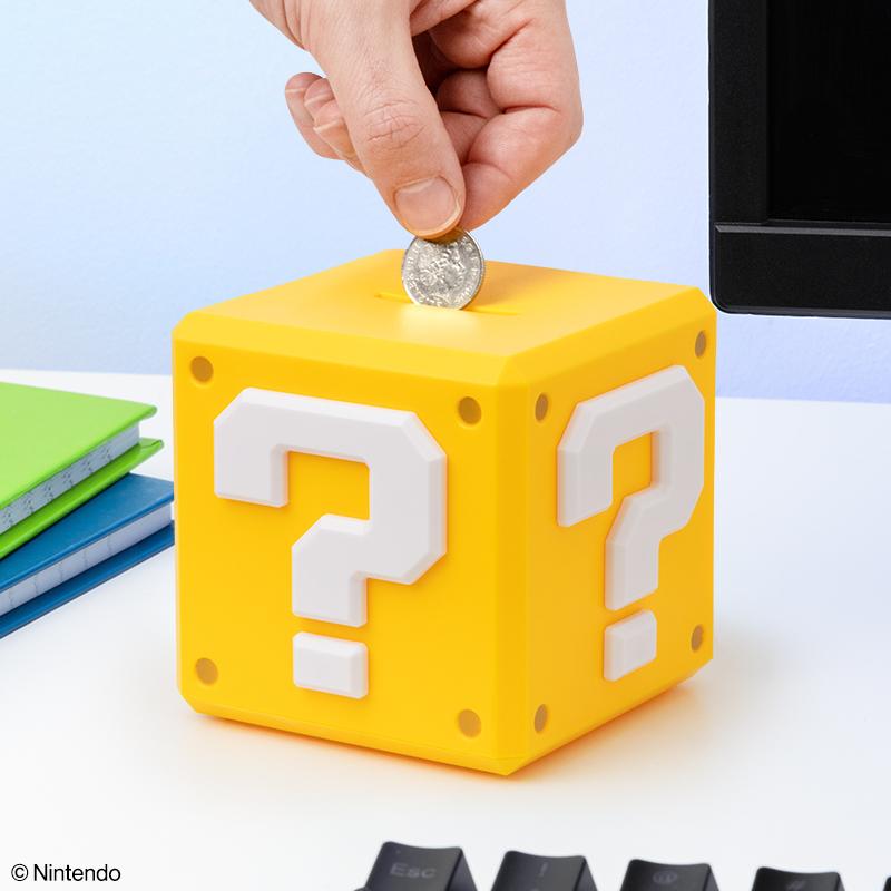 [PREORDER] SUPER MARIO - Question Block - Money Box