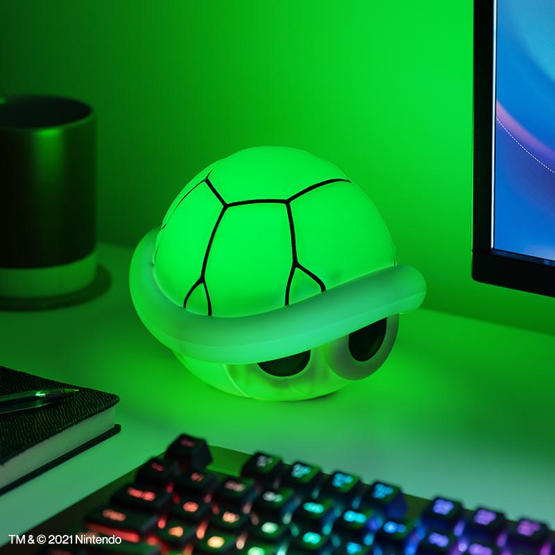 [PREORDER] SUPER MARIO - Green Shell - Décorative Light with Sound 15cm