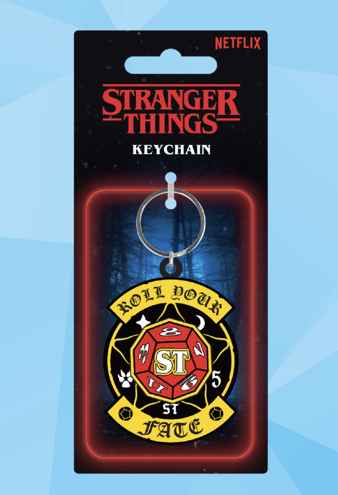 [PREORDER] STRANGER THINGS - 'Spinner' 3D Keychain