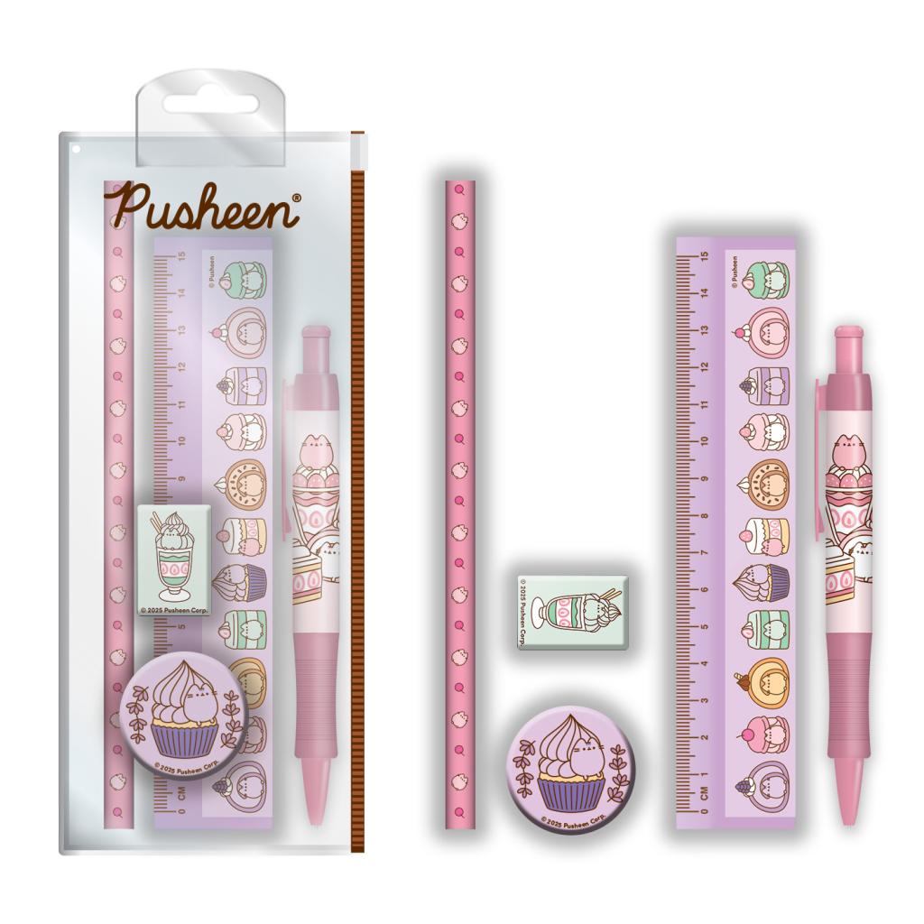 PUSHEEN - Little Treats - Stationery Set 5pc