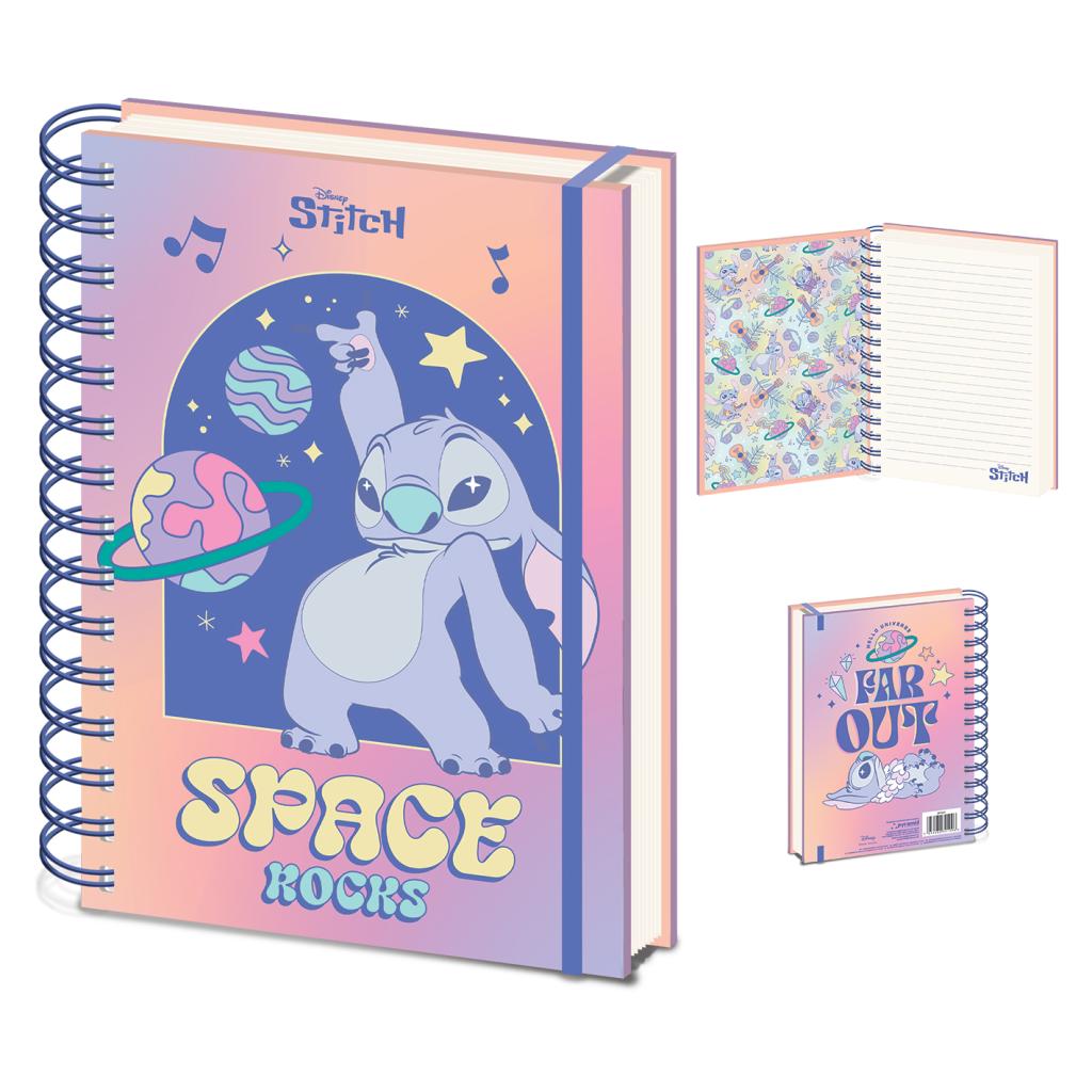 [PREORDER] STITCH - Space Rocks - Notebook A5