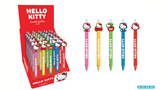 [PREORDER] HELLO KITTY - Head Topper Erasable Gel Pen (Display of 30 pcs)