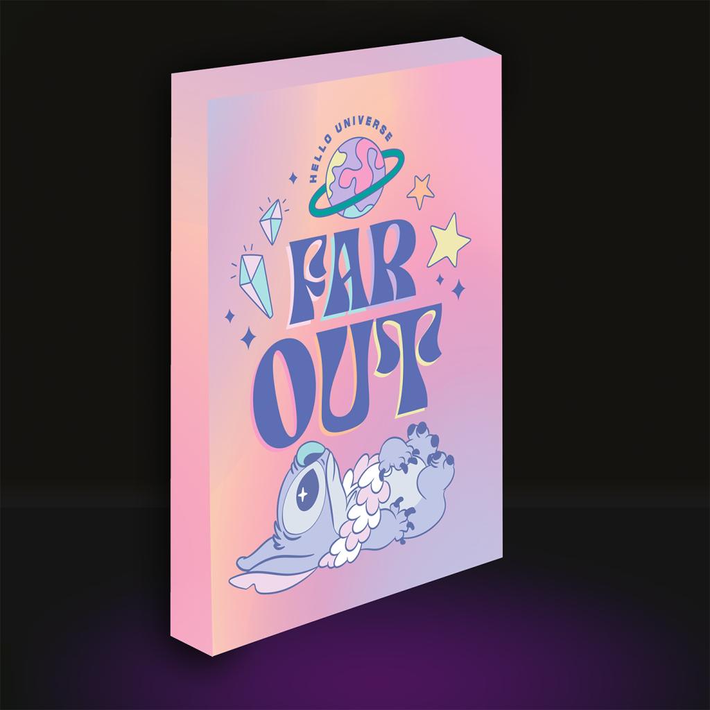 [PREORDER] STITCH - Far Out - Light-Up Canvas 40x30cm