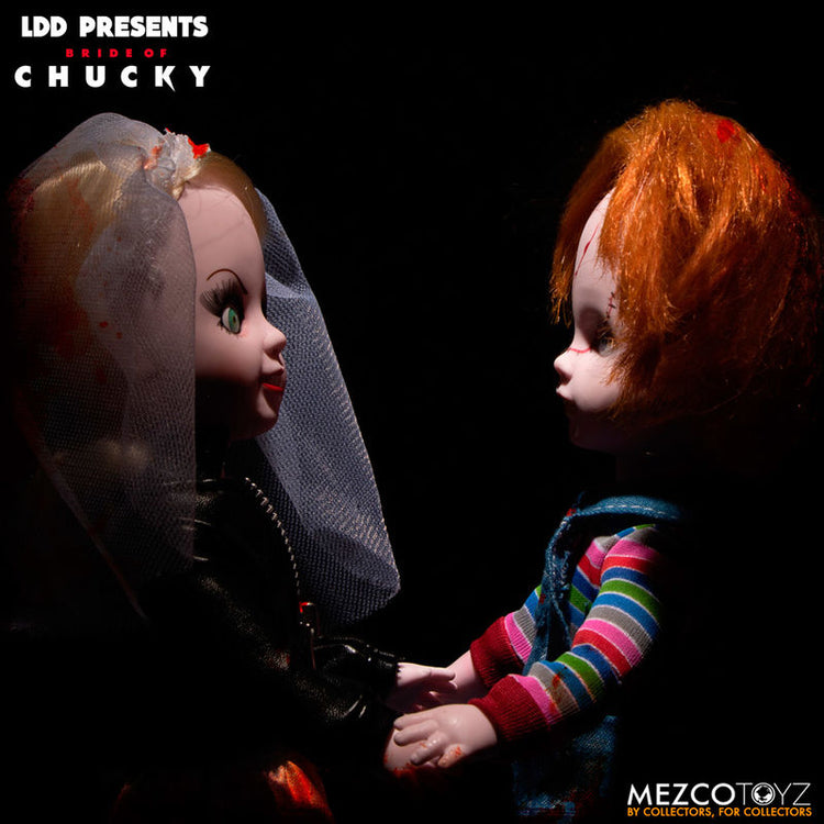 Set Action Figure Chucky & Tiffany Living Dead Dolls 25cm - MEZCO TOYZ - Model Kit
