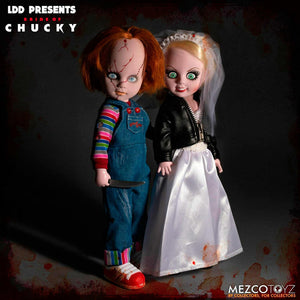 Set Action Figure Chucky & Tiffany Living Dead Dolls 25cm - MEZCO TOYZ - Model Kit