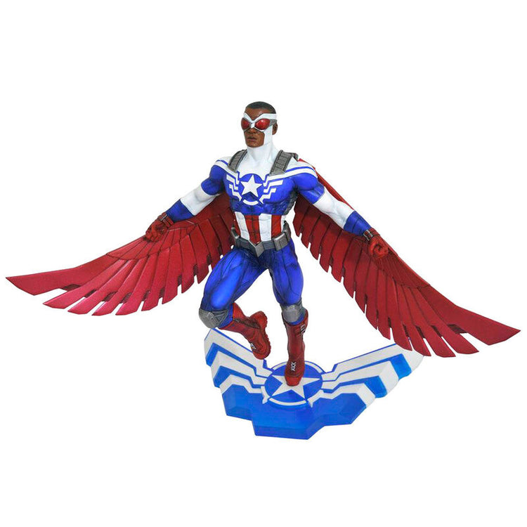 Statua Diorama Captain America Sam Wilson Marvel Gallery 25 cm - DIAMOND SELECT - Model Kit
