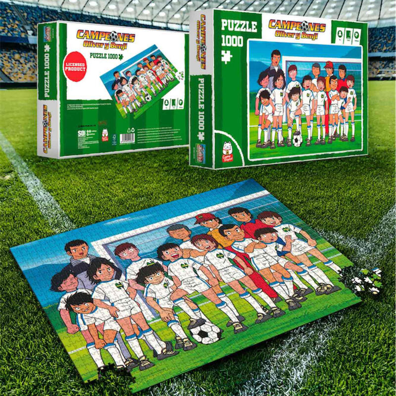 [PREORDER] Puzzle Foto Squadra Campioni Oliver e Benji 1000 pezzi